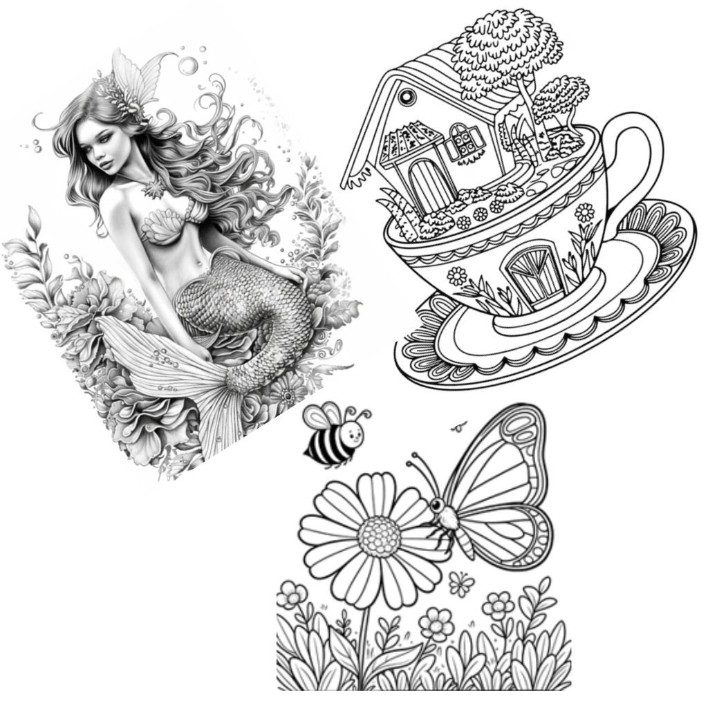 Stress Free Coloring Bundle